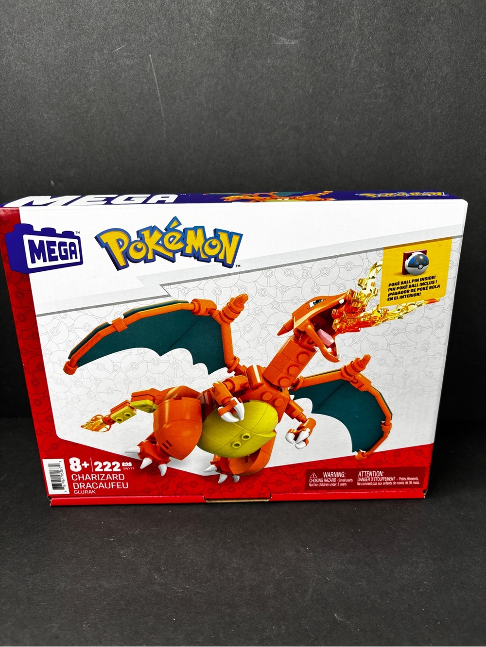 Mega Pokémon Charizard Building Set - Orange/Green